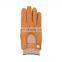 Fine and durable cold proof warm driving leather gloves winter fashion