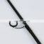 One section 1.8m Jigging Lure Spinning Solid Carbon Fishing Rod with Blue Handle