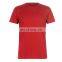 Wholesale Custom 95% Cotton 5% Elastane Mens T Shirt Scoop Neck T Shirt For Men Gym Fitted T-shirt