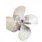 Marine propeller copper boat propeller 4 blade propeller