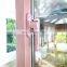 bronze color sliding windows  Series 82 aluminum frame  glass sliding window hot sale