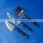 Latest 2022 Wholesale French Style 3 Pieces Wood Black Stainless Steel Round Set Cheese Board Knives