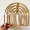 Decorative Woven Rainbow rattan wall decor Set WIcker Wall decoration Wholesale Vietnam Supplier