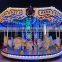 New design commercial cheap price amusement park game machine carousel merry go round for sale