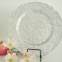 High Quality Silver Glass Charger Plate For Wedding