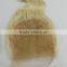 Swiss lace blonde hair bundles with lace closure