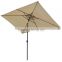 heavy duty Rectangle umbrella in beige