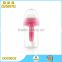 BPA free non-spill wide neck PP plastic 6oz easy to grip baby feeding bottle