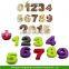 LARGE SILICONE NUMBER BAKING MOULDS COMPLETE 0-9 SET Cake/Birthday/Anniversary