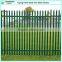 RAL 6005 green powder coating palisade security fencing