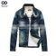 Stone washed Denim Jackets Mens Stock jeans wear