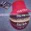 Letter MEIDA Printed Fedora Hats Wholesale Wool Dome Hat Korean Bucket Hat