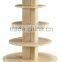 Double Side Slatwall Wooden Display Stand (SZ-WDR006)
