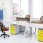 Simple but Most Fashionable Office Workstation for Four Office Staff(SZ-WSL329)