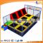 Guangzhou NEW STYLE kids toy indoor soft trampoline playground equipment