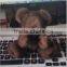 QD80889 Kids Toys 100% Real Mink Fur Teddy 2015 Korean Fashion