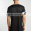 Factory high quality best price men short sleeve black t-shirts overruns