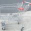 Australian style Supermarket Trolley Shopping Cart Shopping Trolley with advertising board