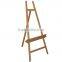 Hot Selling 131*21*60.5cm Custom Wooden Painting Easel