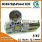 2016 newest 3030 high power series LED S25 1157 BAY15D car bulb with projector