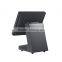 15'' Good quality all in one touch pos machine with thermal printer for retaurant