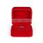 velvet double engagement ring box