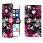 Wholesale Hot Selling Leather Flip Wallet Mobile Phone Case Cover for Iphone SE
