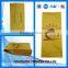 high quality flat bottom side gusset coffee packaging bags with valves