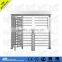 cheap automatic full height turnstile from china suppliers with low price access control card reader stainless steel surface