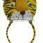cute kids headwear with animal toys/custom plush headwear