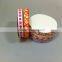 supply 9mm 16mm 25 mm kinds of custom printed ribbon from factory
