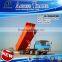 Best selling transport sand 25cbm dump semi trailer with hydraulic cylinder