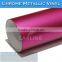 Air Bubble Free 1.52x20M 5FTx65.6FT Matte Chrome Metallic Removable Vinyl Foil for Car Cover