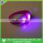 Motion Sensor LED Light Silicone Wristband Fashion Charm Women Silicone Bracelet