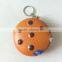 coffee chokolate discuits PU stress keychain