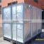 Hot sale pressed galvanized steel water tank/Q235 carton steel water tank