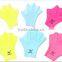 high quality hot selling summer silicone swimming gloves