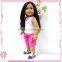 Customize 18 inch American Fashion Girl Dolls Vinyl Dolls with Wigs
