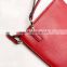 Office Ladies Portfolio OL Wallet Litchi Pebble Grain Cowhide Fashion Briefcase Clutch Wristlet Wallet Women Leather Bag Handbag