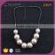 N74388H01STYLE PLUS simple beads design pearl necklace bib necklace hot sale American style