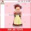 stock scotland plastic doll customize plastic doll plastic national girl doll