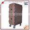 165L Double layer insulated plastic food carrier, food carrier pan container