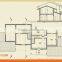 Two-Storeys New Elegant Wooden Prefab Twin House