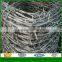 Hot dipped galvanized or PVC coated Barbed Wire Fence
