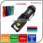 Warranty 1 Year SK68 3 Mode Cree q5 Led Rechargeable 14500 Battery 1 AA Zoom Flashlight Convex Lens Mini Led Flashlight Torch                        
                                                Quality Choice