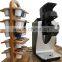 bamboo coffee 30k- cup holder rack new design eco-friendly bamboo Coffee capsules pot holder with handle rack                        
                                                Quality Choice