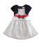 (H4949) navy2-6y nova brand my liitle girl princess dress girls party new design dress