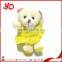Customized stuffed soft plush keychain, cute plush animal toy keychain