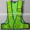 Word printed construction led reflective vest garment sanitation reflective blue safety vest