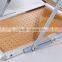 Wooden tray acrylic catalogue shelf shelf packing with aluminum case